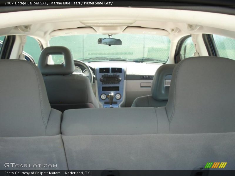 Marine Blue Pearl / Pastel Slate Gray 2007 Dodge Caliber SXT