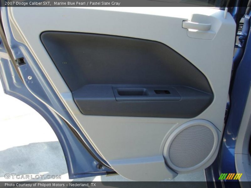 Marine Blue Pearl / Pastel Slate Gray 2007 Dodge Caliber SXT