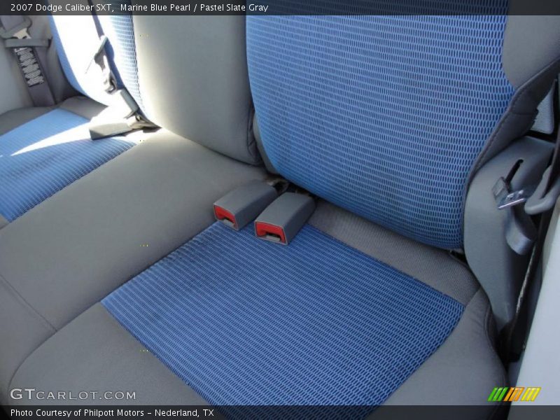 Marine Blue Pearl / Pastel Slate Gray 2007 Dodge Caliber SXT