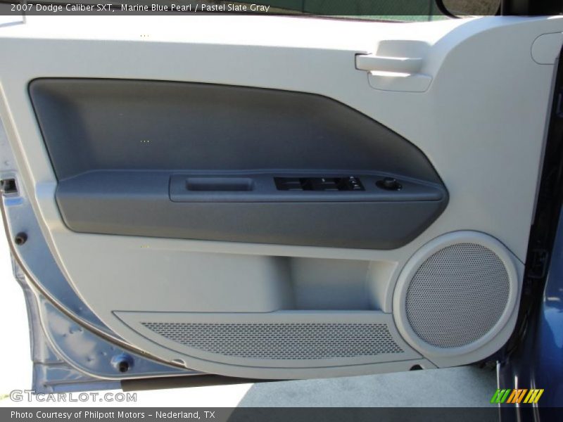 Marine Blue Pearl / Pastel Slate Gray 2007 Dodge Caliber SXT