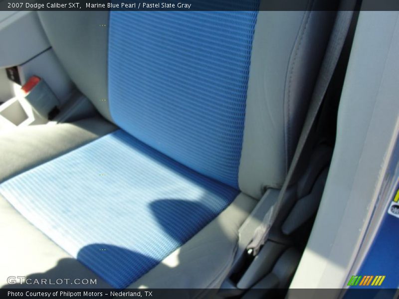 Marine Blue Pearl / Pastel Slate Gray 2007 Dodge Caliber SXT