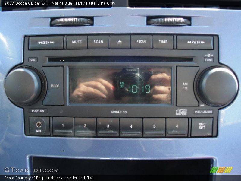 Marine Blue Pearl / Pastel Slate Gray 2007 Dodge Caliber SXT