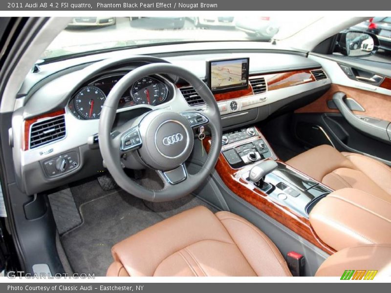 Nougat Brown Interior - 2011 A8 4.2 FSI quattro 