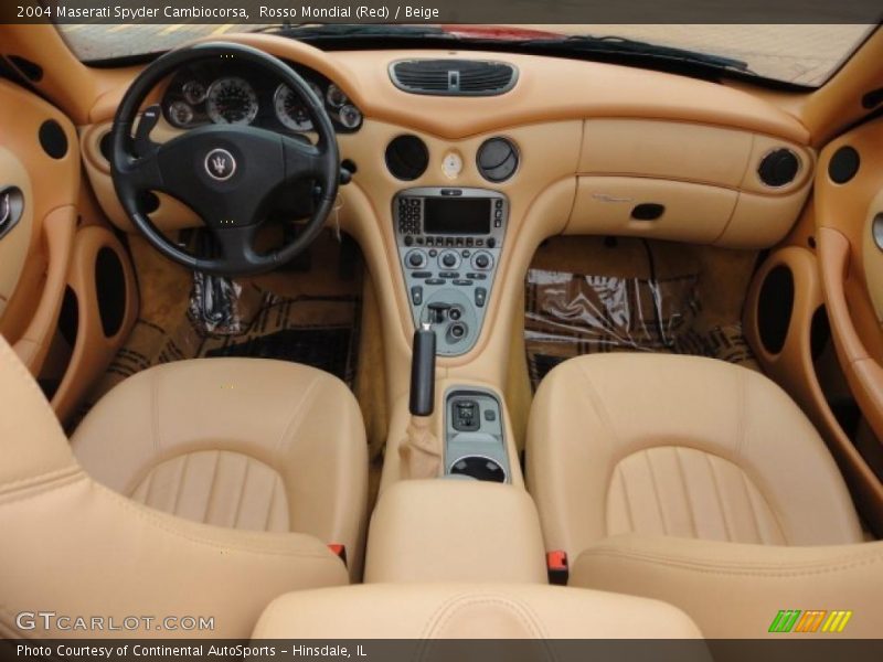 Dashboard of 2004 Spyder Cambiocorsa