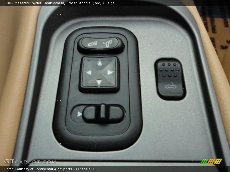 Controls of 2004 Spyder Cambiocorsa