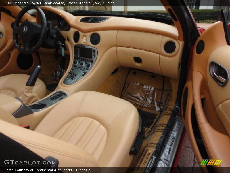  2004 Spyder Cambiocorsa Beige Interior