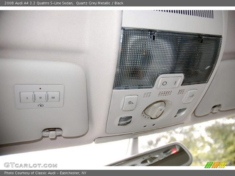 Quartz Grey Metallic / Black 2008 Audi A4 3.2 Quattro S-Line Sedan