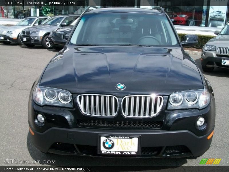 Jet Black / Black 2010 BMW X3 xDrive30i