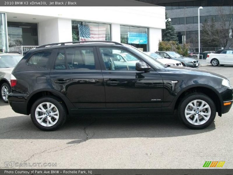 Jet Black / Black 2010 BMW X3 xDrive30i