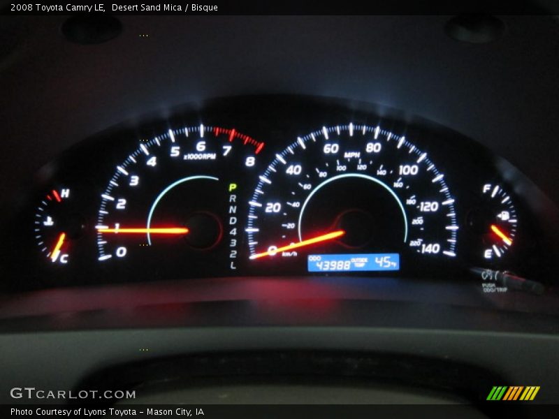Desert Sand Mica / Bisque 2008 Toyota Camry LE