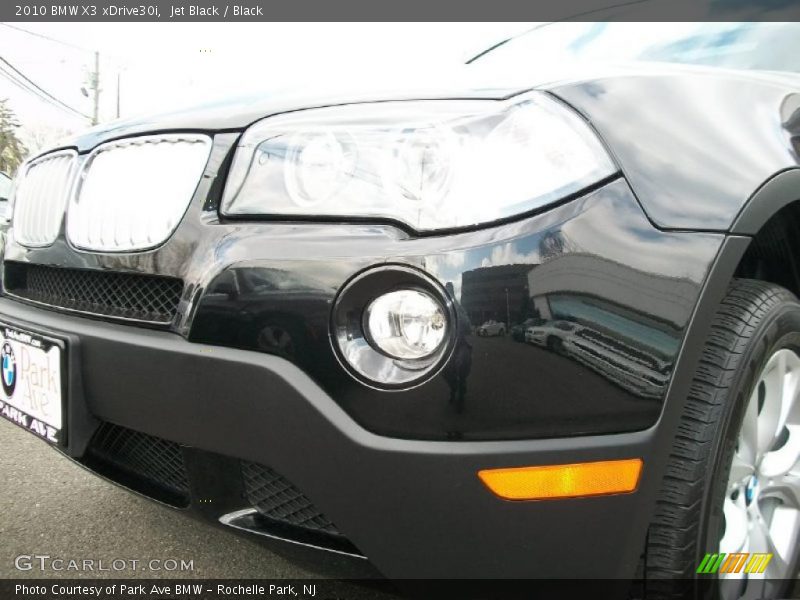 Jet Black / Black 2010 BMW X3 xDrive30i