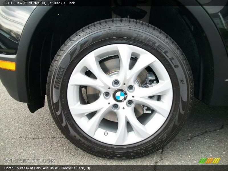 Jet Black / Black 2010 BMW X3 xDrive30i