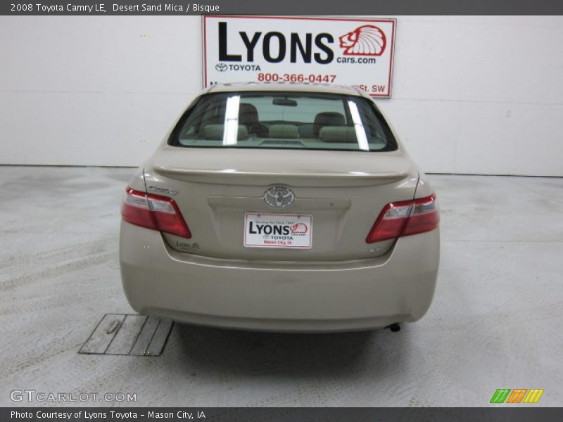 Desert Sand Mica / Bisque 2008 Toyota Camry LE