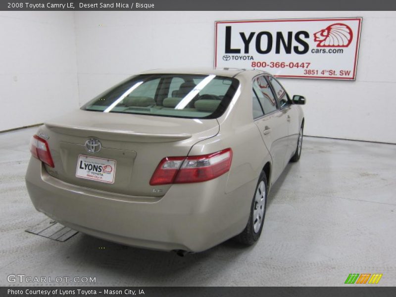 Desert Sand Mica / Bisque 2008 Toyota Camry LE