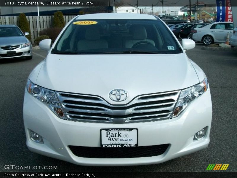  2010 Venza I4 Blizzard White Pearl