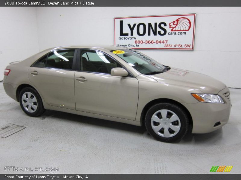 Desert Sand Mica / Bisque 2008 Toyota Camry LE