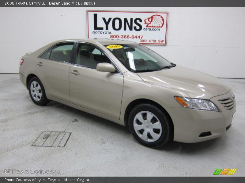 Desert Sand Mica / Bisque 2008 Toyota Camry LE