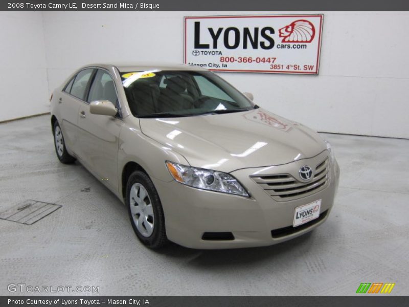 Desert Sand Mica / Bisque 2008 Toyota Camry LE