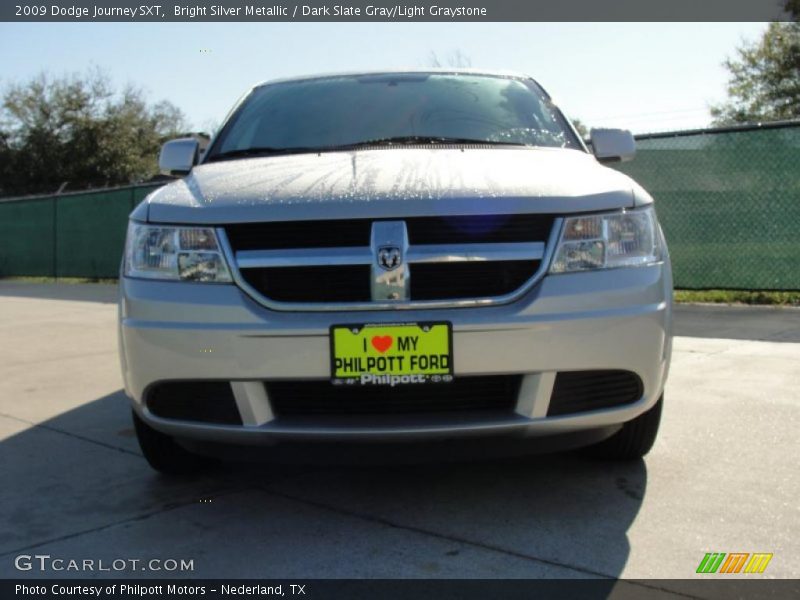 Bright Silver Metallic / Dark Slate Gray/Light Graystone 2009 Dodge Journey SXT