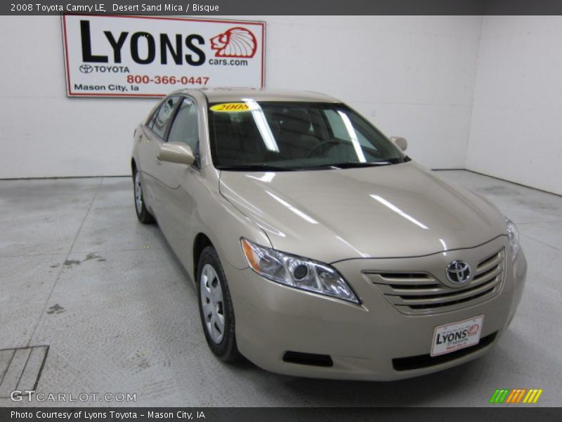 Desert Sand Mica / Bisque 2008 Toyota Camry LE
