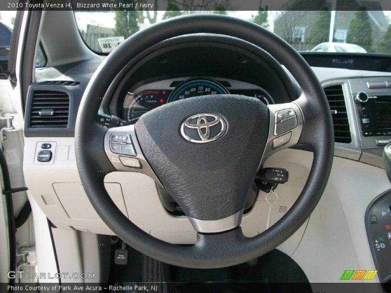 Blizzard White Pearl / Ivory 2010 Toyota Venza I4