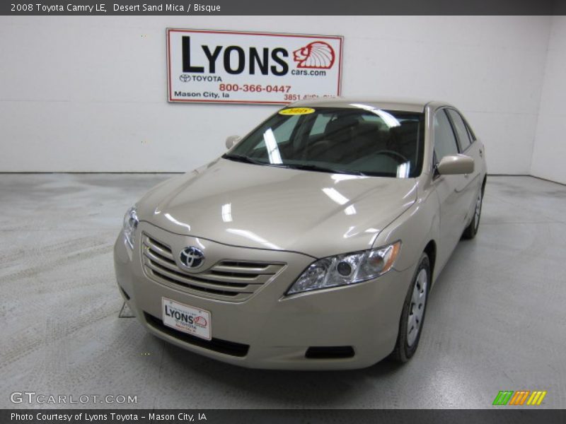 Desert Sand Mica / Bisque 2008 Toyota Camry LE