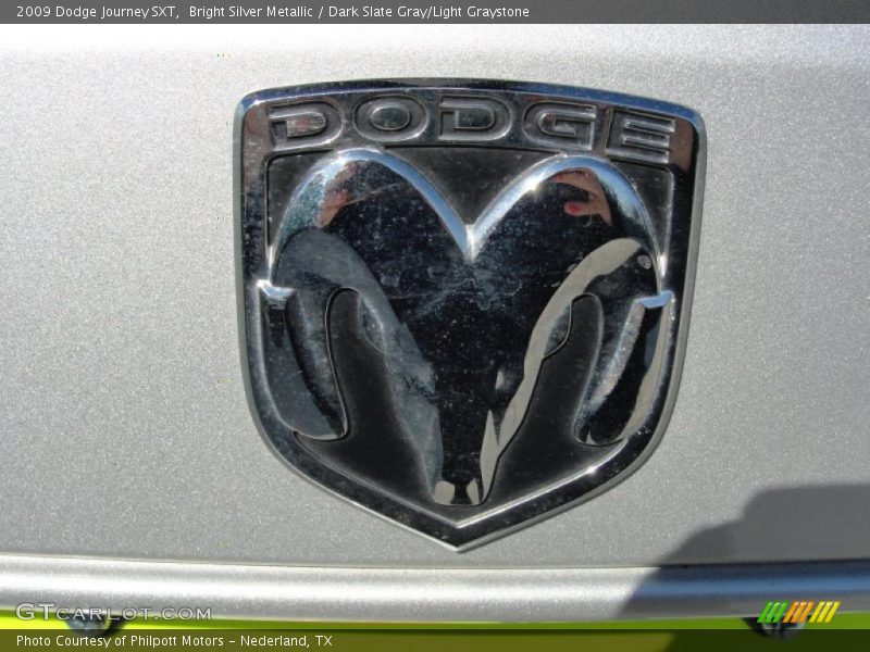 Bright Silver Metallic / Dark Slate Gray/Light Graystone 2009 Dodge Journey SXT