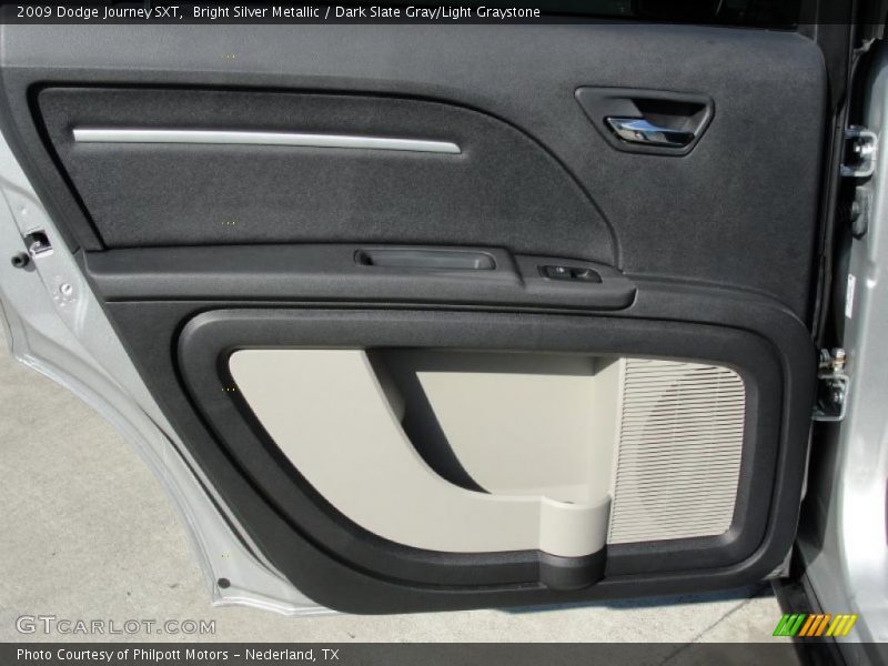 Bright Silver Metallic / Dark Slate Gray/Light Graystone 2009 Dodge Journey SXT