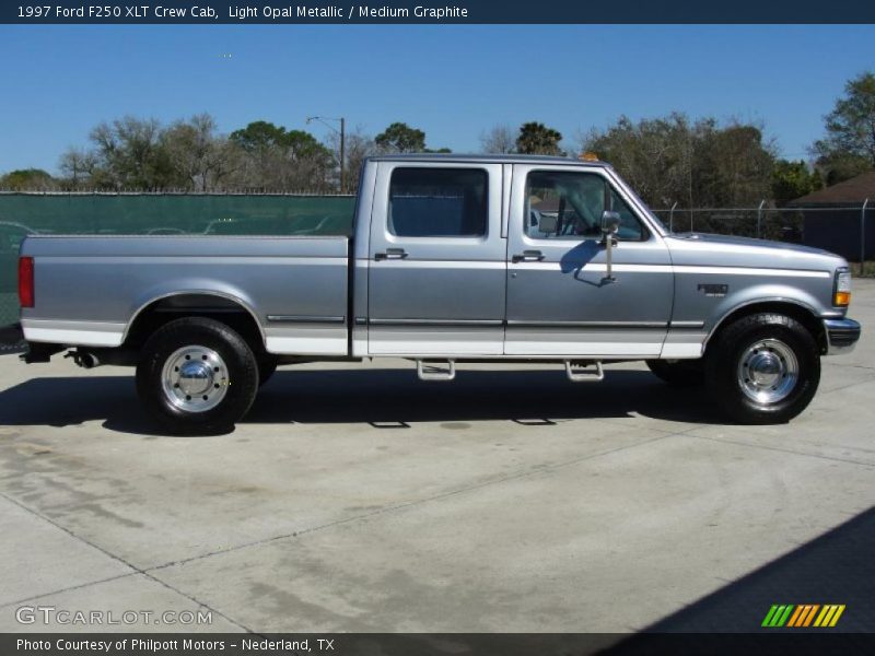  1997 F250 XLT Crew Cab Light Opal Metallic