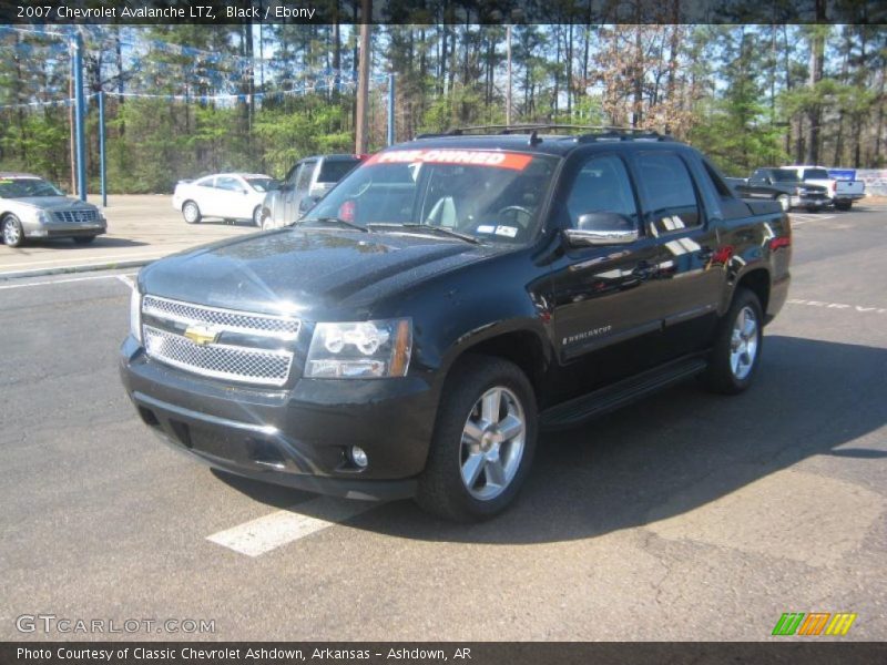 Black / Ebony 2007 Chevrolet Avalanche LTZ