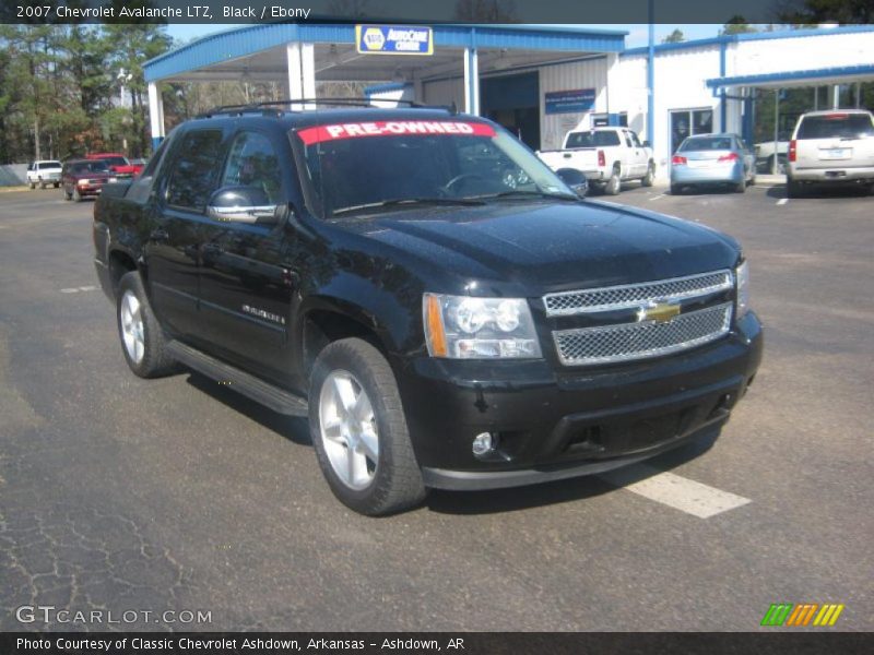 Black / Ebony 2007 Chevrolet Avalanche LTZ