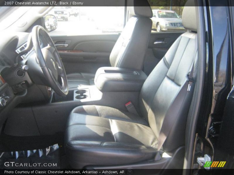 Black / Ebony 2007 Chevrolet Avalanche LTZ