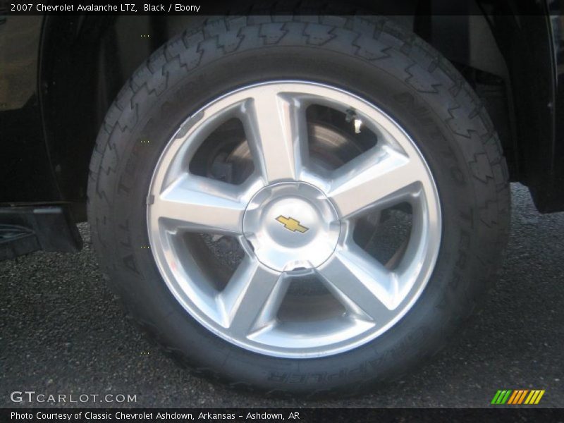 Black / Ebony 2007 Chevrolet Avalanche LTZ