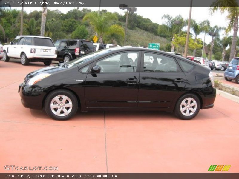 Black / Dark Gray 2007 Toyota Prius Hybrid