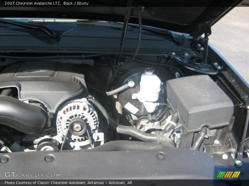 Black / Ebony 2007 Chevrolet Avalanche LTZ