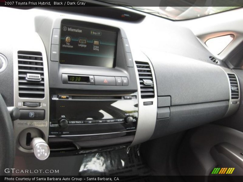 Black / Dark Gray 2007 Toyota Prius Hybrid