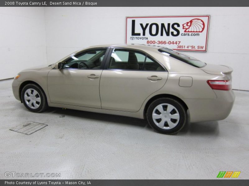 Desert Sand Mica / Bisque 2008 Toyota Camry LE