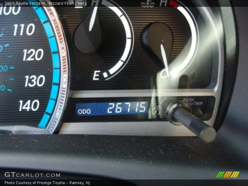 Blizzard Pearl / Ivory 2009 Toyota Venza I4