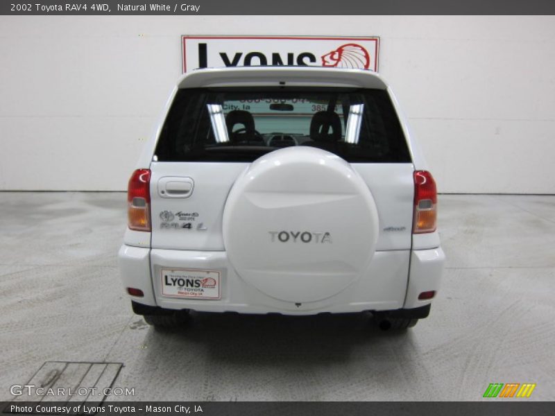 Natural White / Gray 2002 Toyota RAV4 4WD
