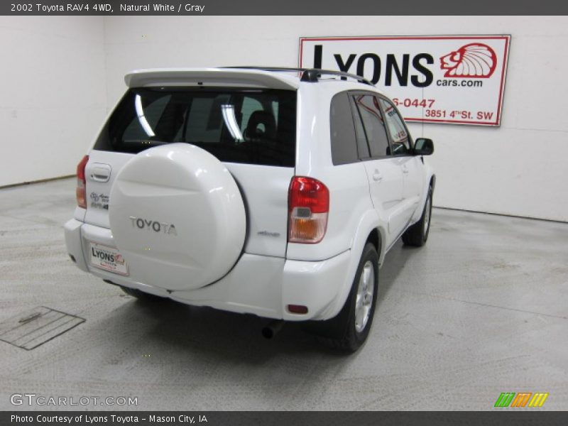 Natural White / Gray 2002 Toyota RAV4 4WD