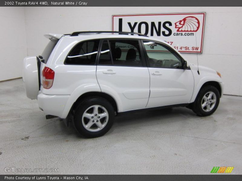 Natural White / Gray 2002 Toyota RAV4 4WD
