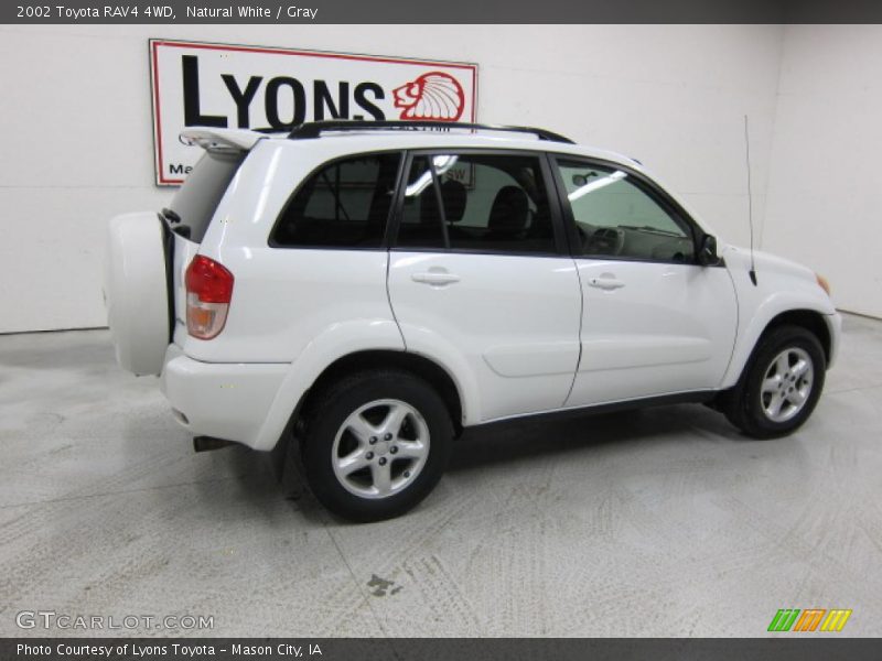 Natural White / Gray 2002 Toyota RAV4 4WD