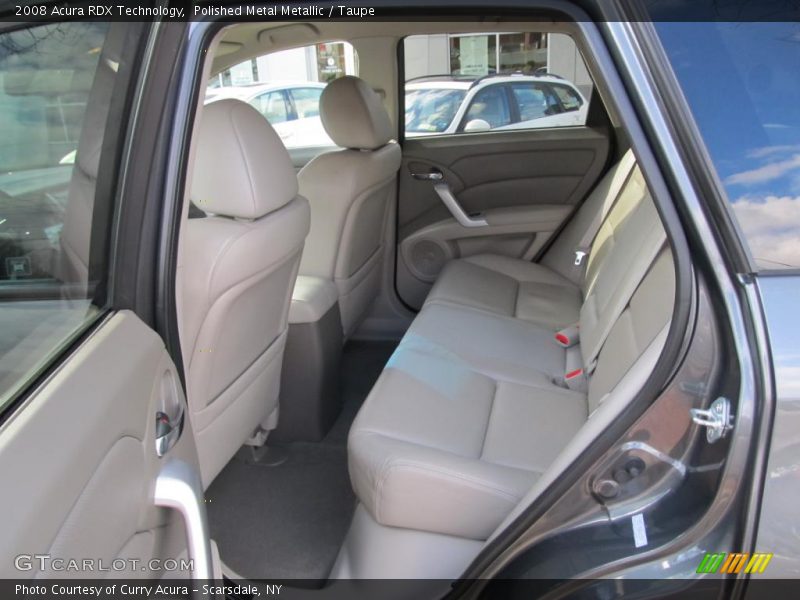Polished Metal Metallic / Taupe 2008 Acura RDX Technology
