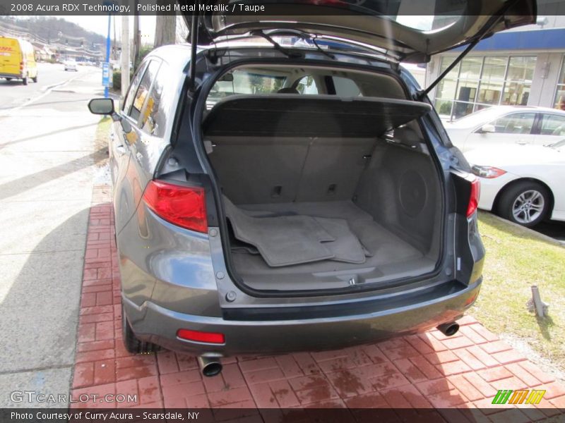 Polished Metal Metallic / Taupe 2008 Acura RDX Technology