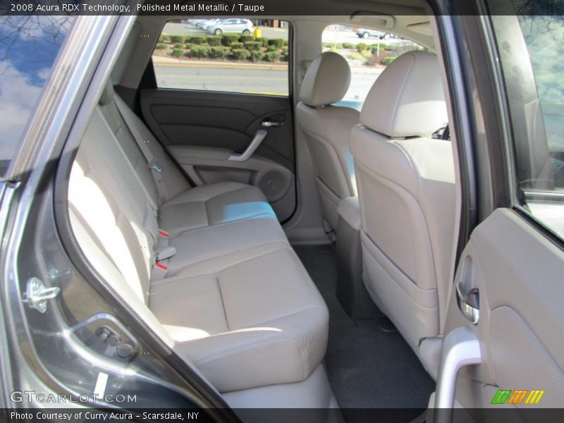 Polished Metal Metallic / Taupe 2008 Acura RDX Technology