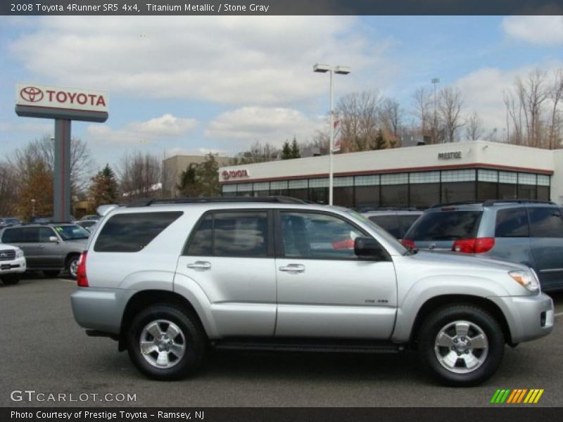 Titanium Metallic / Stone Gray 2008 Toyota 4Runner SR5 4x4
