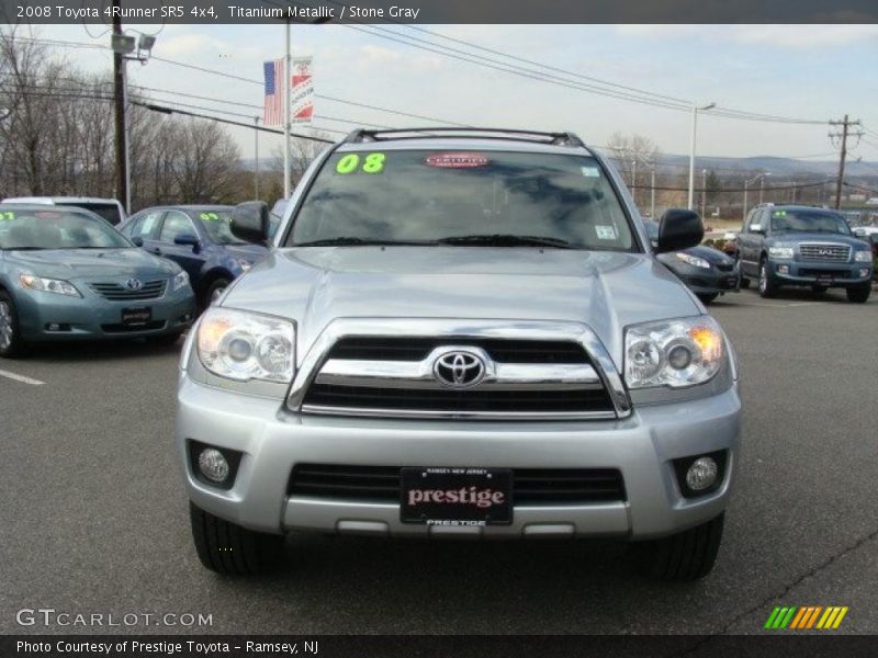 Titanium Metallic / Stone Gray 2008 Toyota 4Runner SR5 4x4