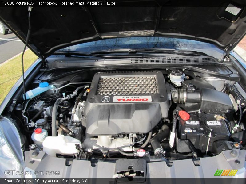 Polished Metal Metallic / Taupe 2008 Acura RDX Technology