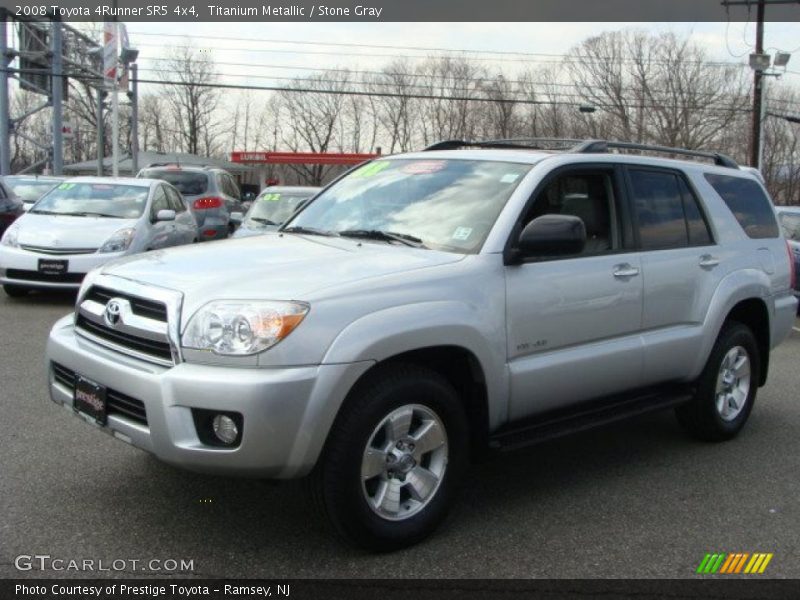 Titanium Metallic / Stone Gray 2008 Toyota 4Runner SR5 4x4