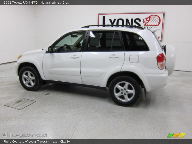 Natural White / Gray 2002 Toyota RAV4 4WD